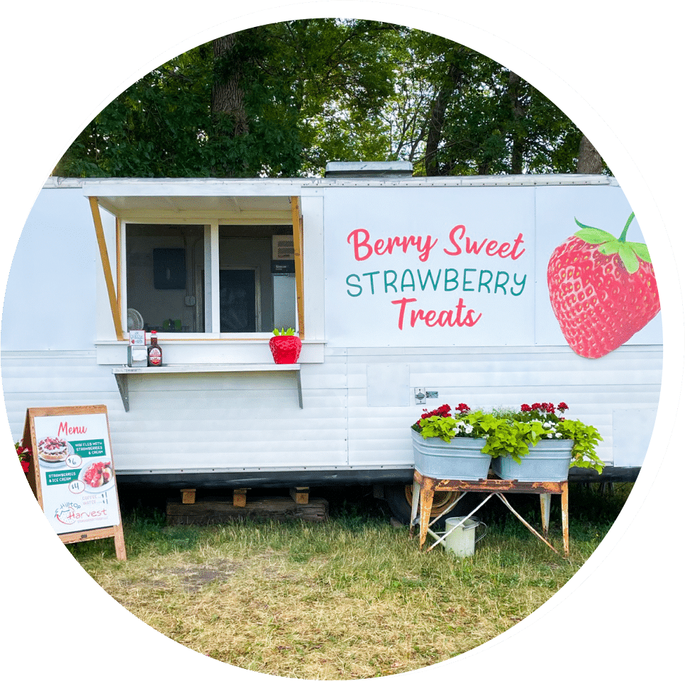 Berry Sweet Strawberry Treats Food Stand